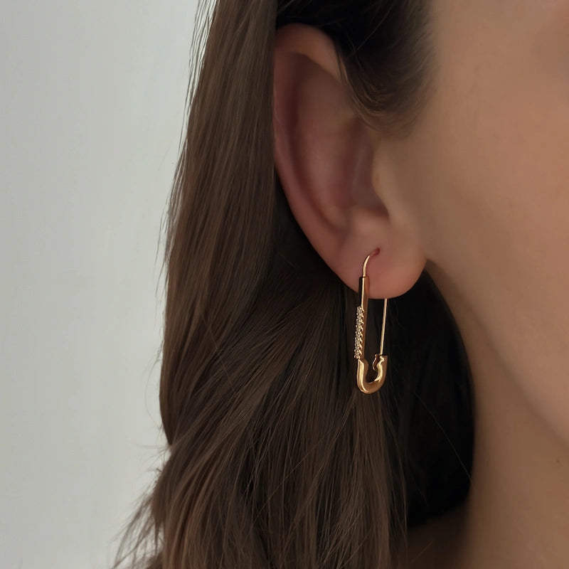 Golden Safety Pin (szt)