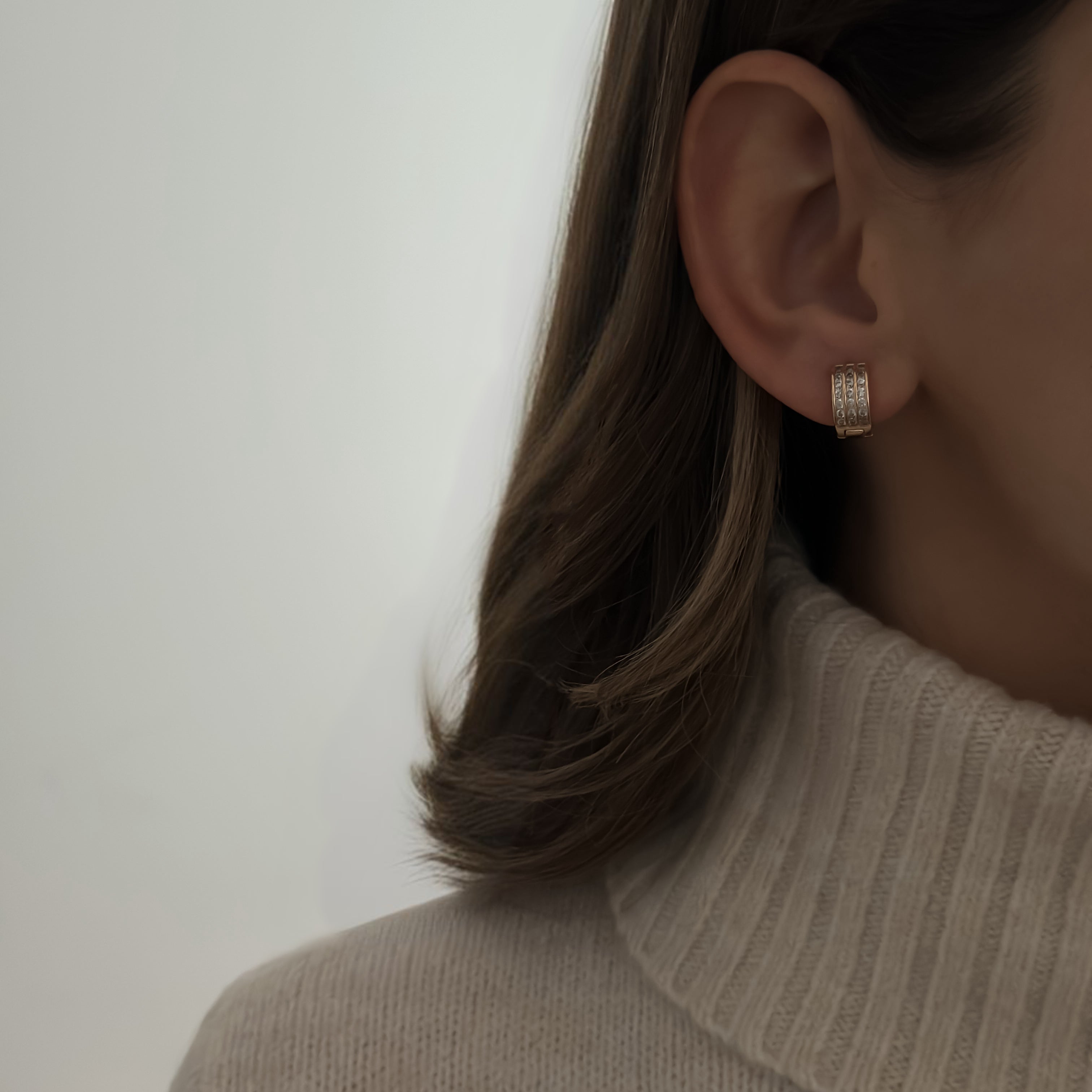 Trio Bling Hoops