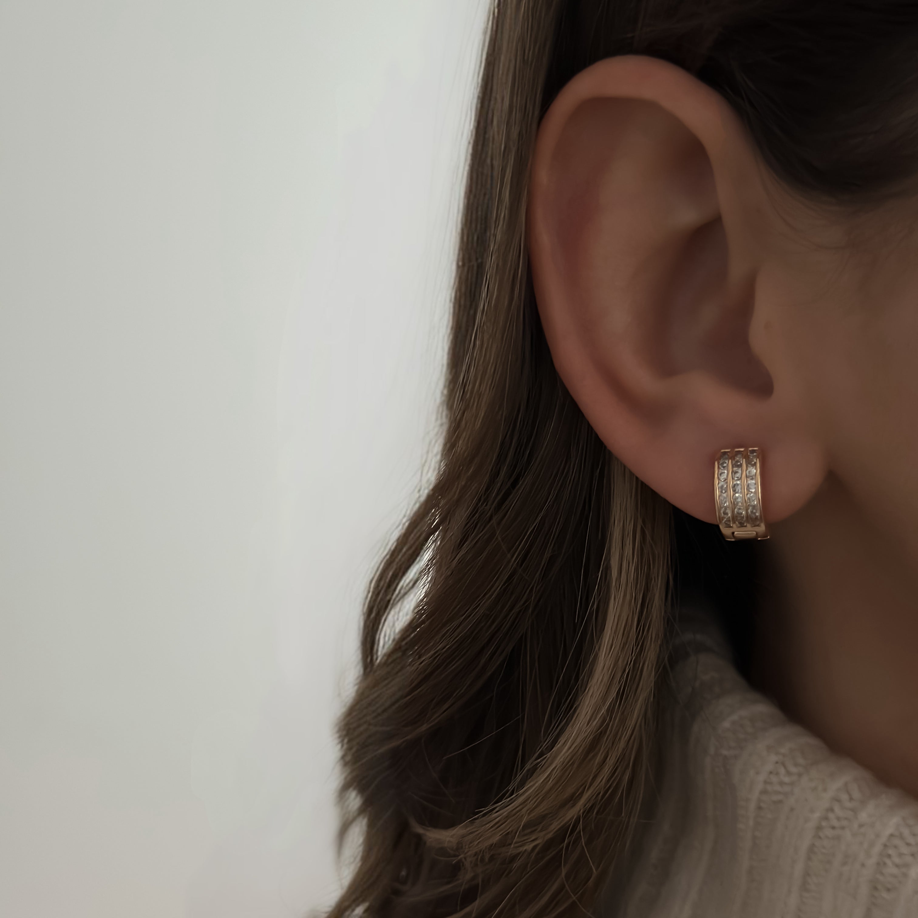 Trio Bling Hoops