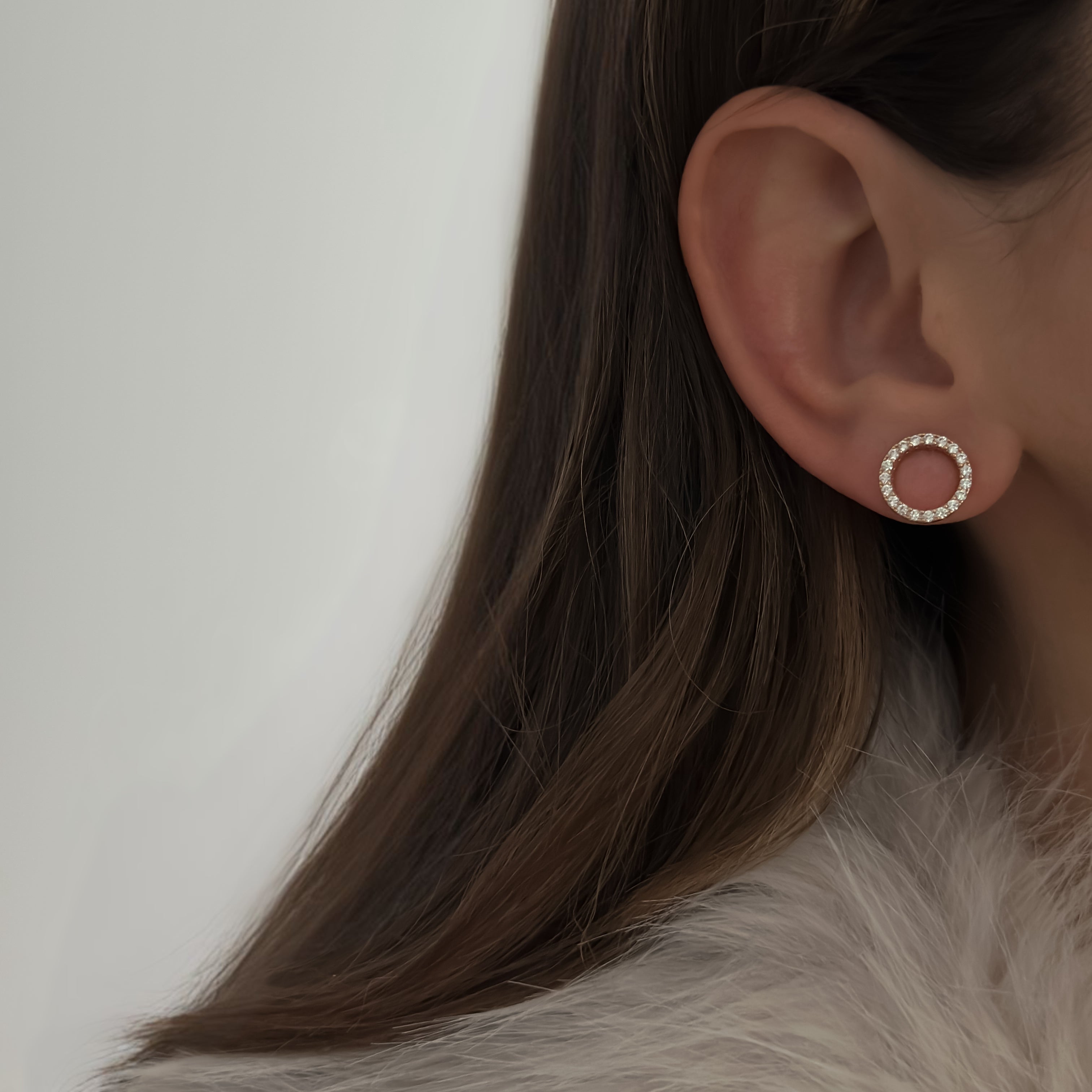 Halo Sparkle Studs