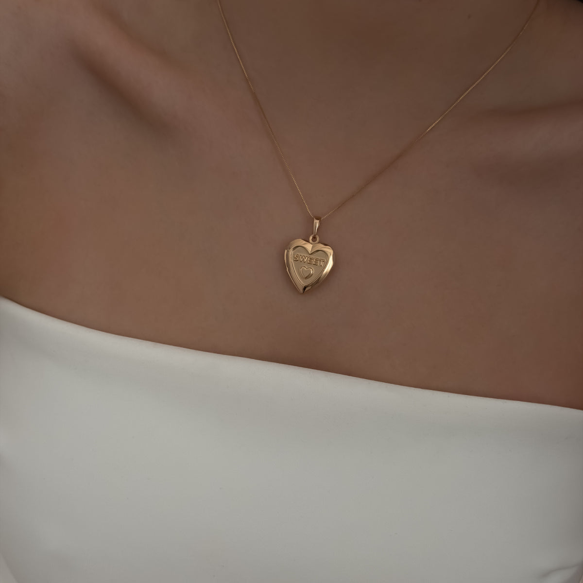Sweet Locket Necklace