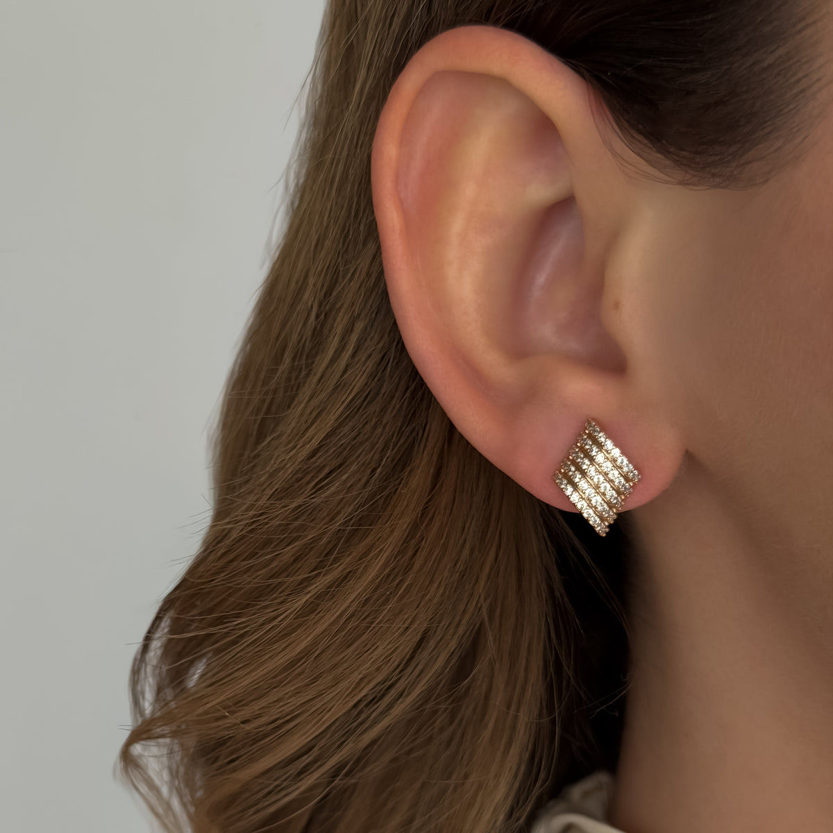 Crystal Mirage Studs