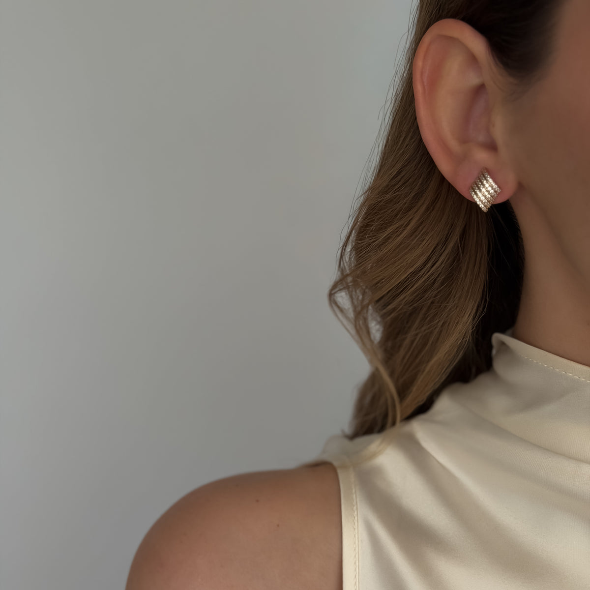 Crystal Mirage Studs
