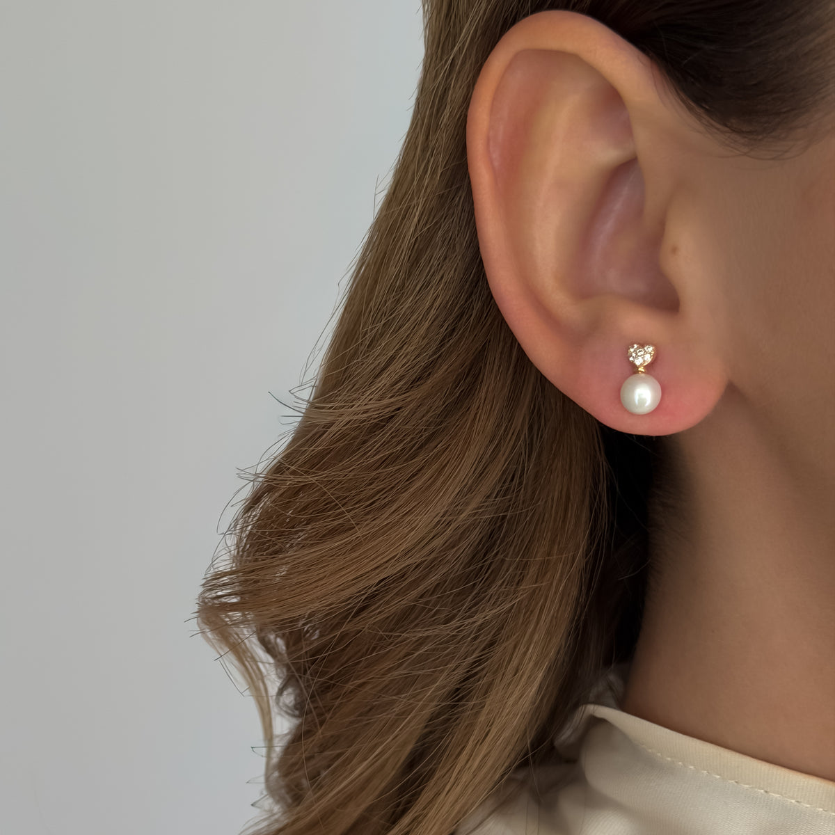 Lovely Pearl Studs