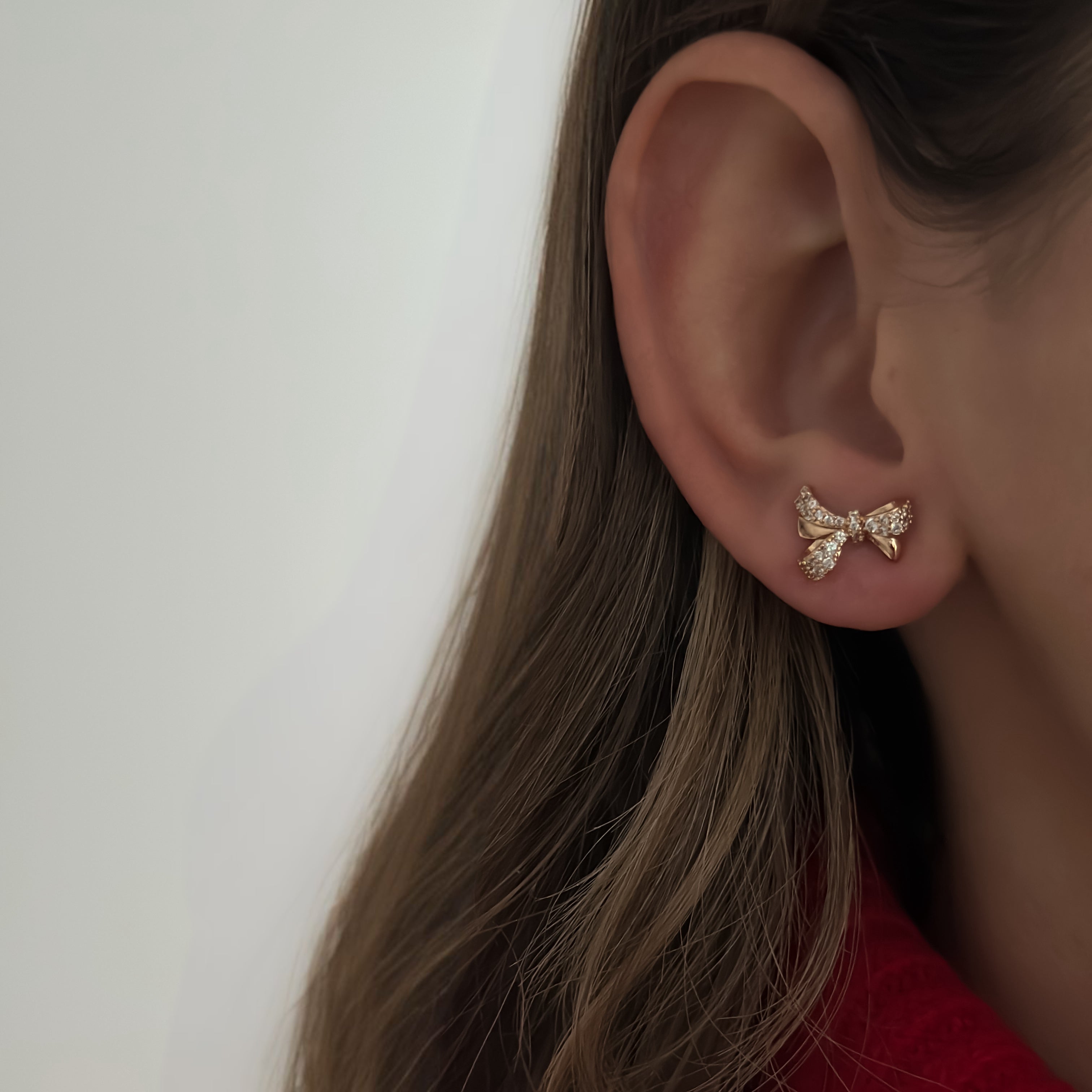 Tied Bow Studs
