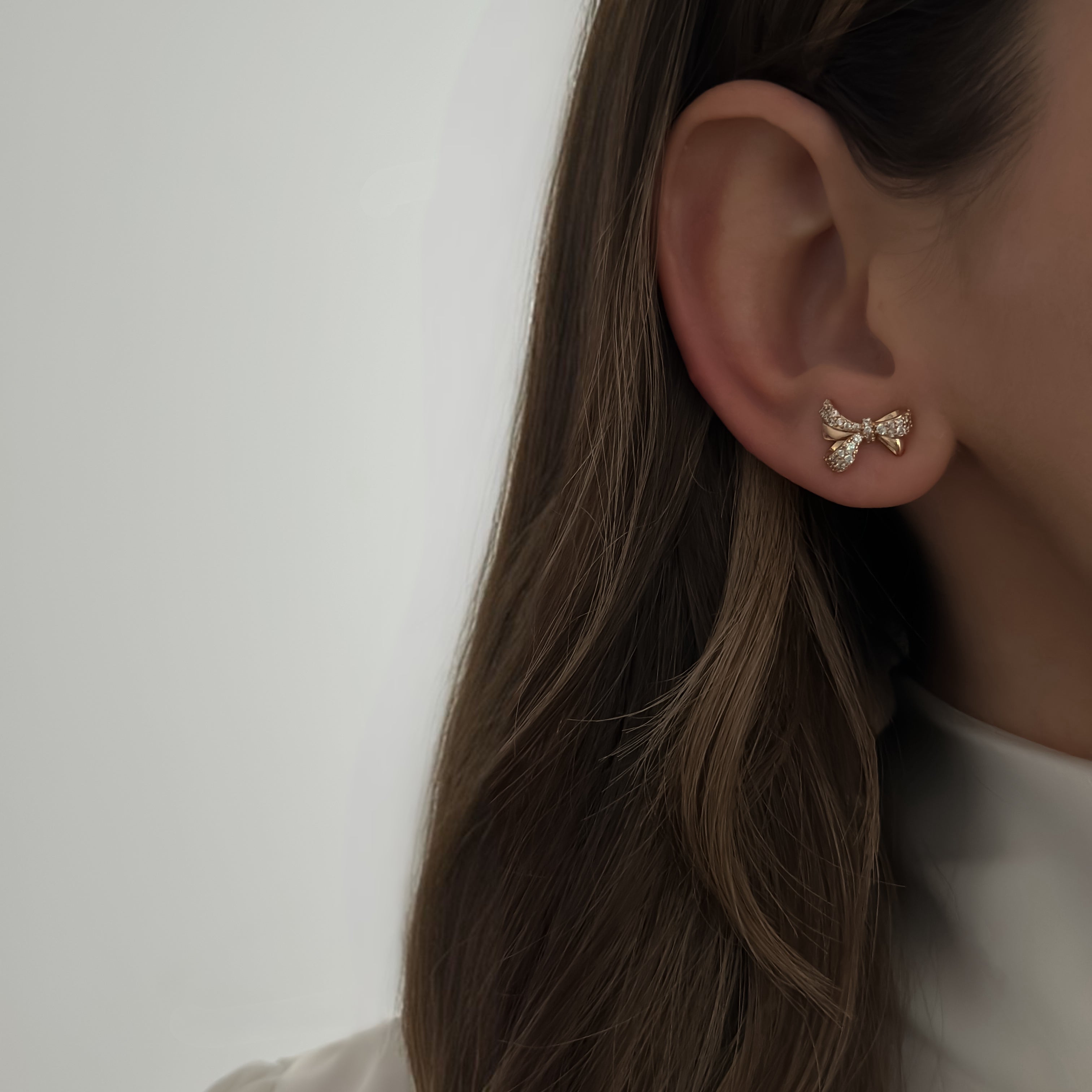 Tied Bow Studs