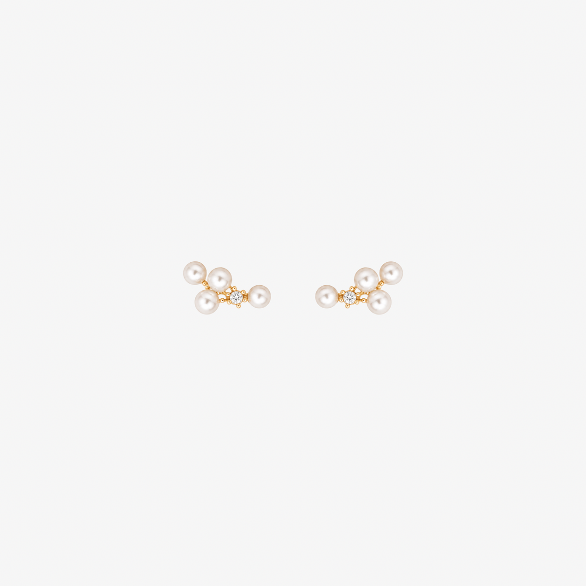 Pearl Arc Studs