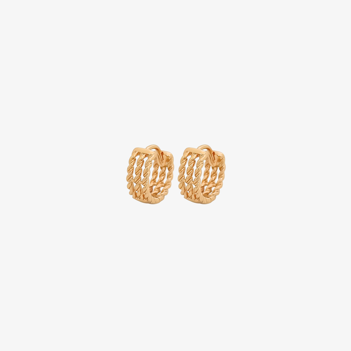 Triple Twisted Hoops