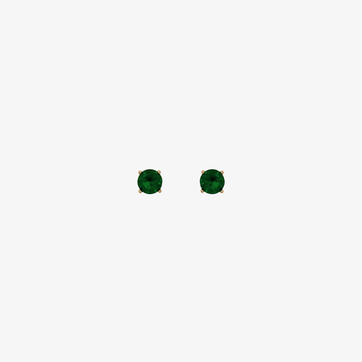 Emerald 5mm Studs