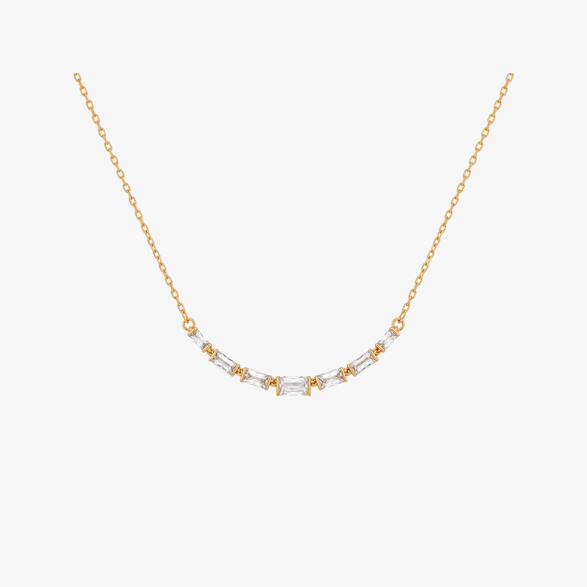 Crystal Line Necklace