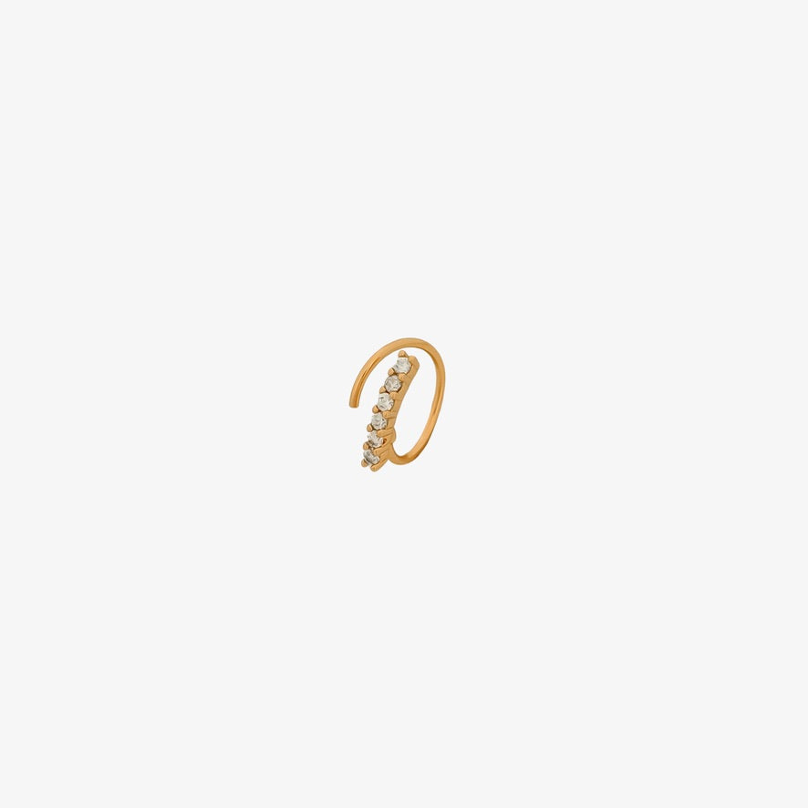 Faux Twin Hoops