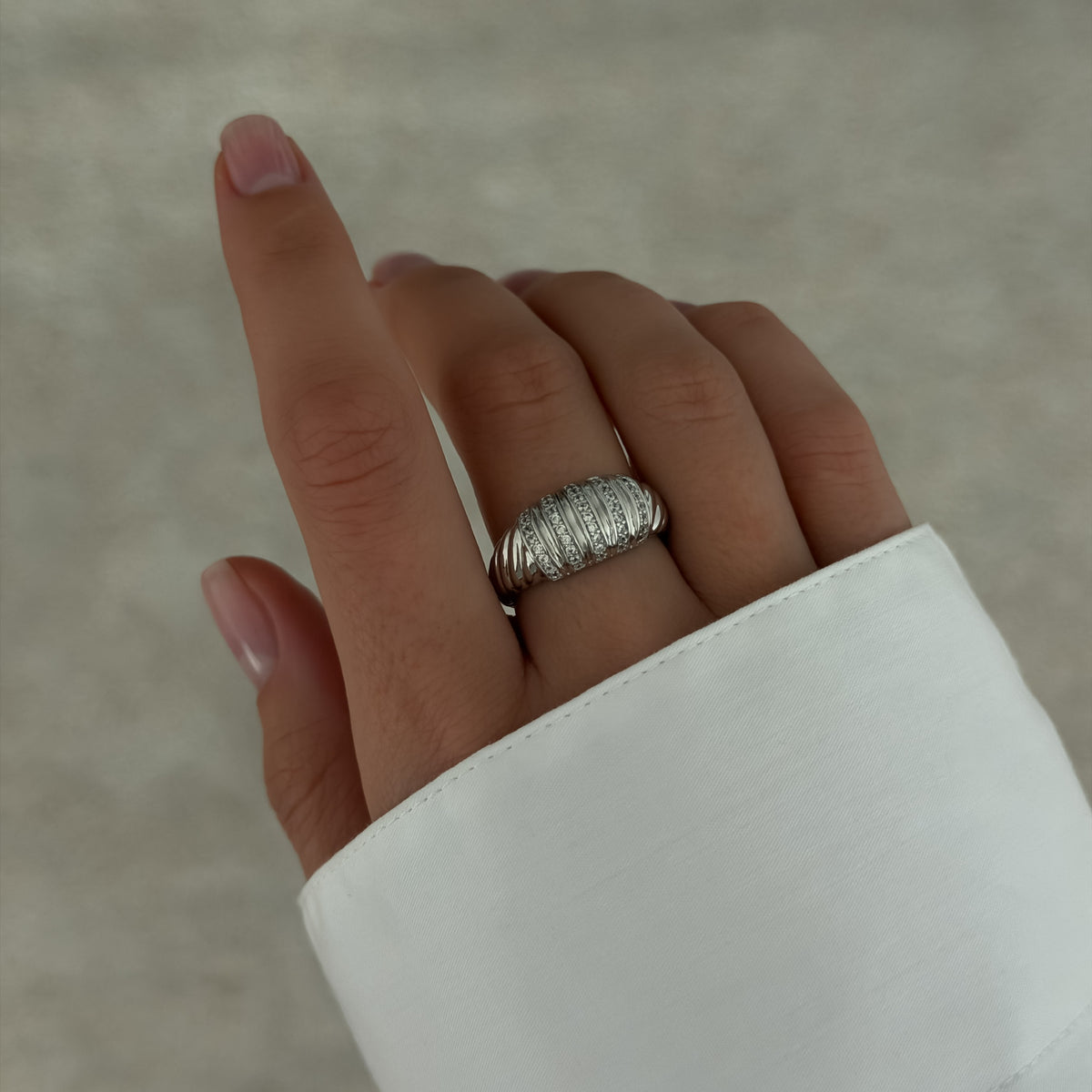 Radiance Dome Ring [Silver]