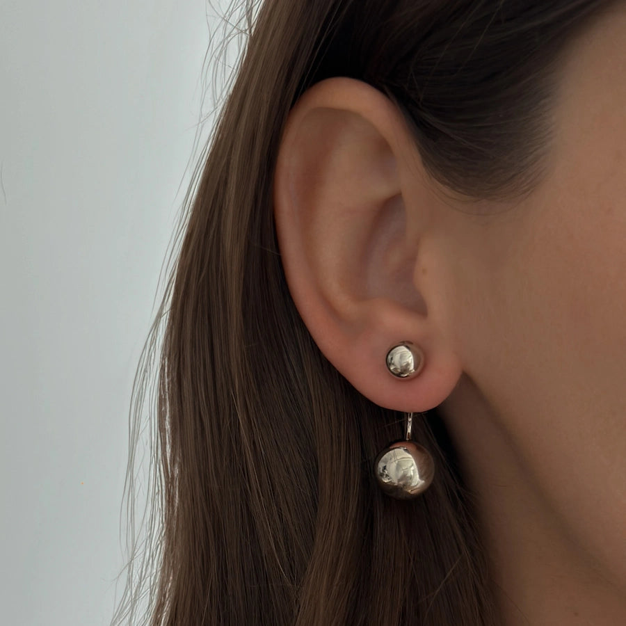 Danish Earrings [Silver]