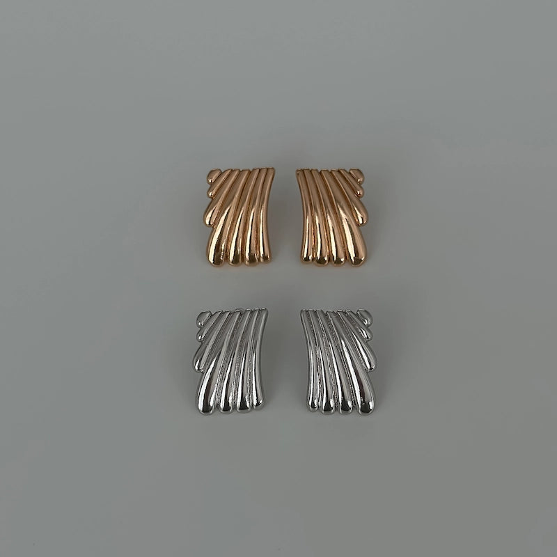 Celine Studs [Silver]