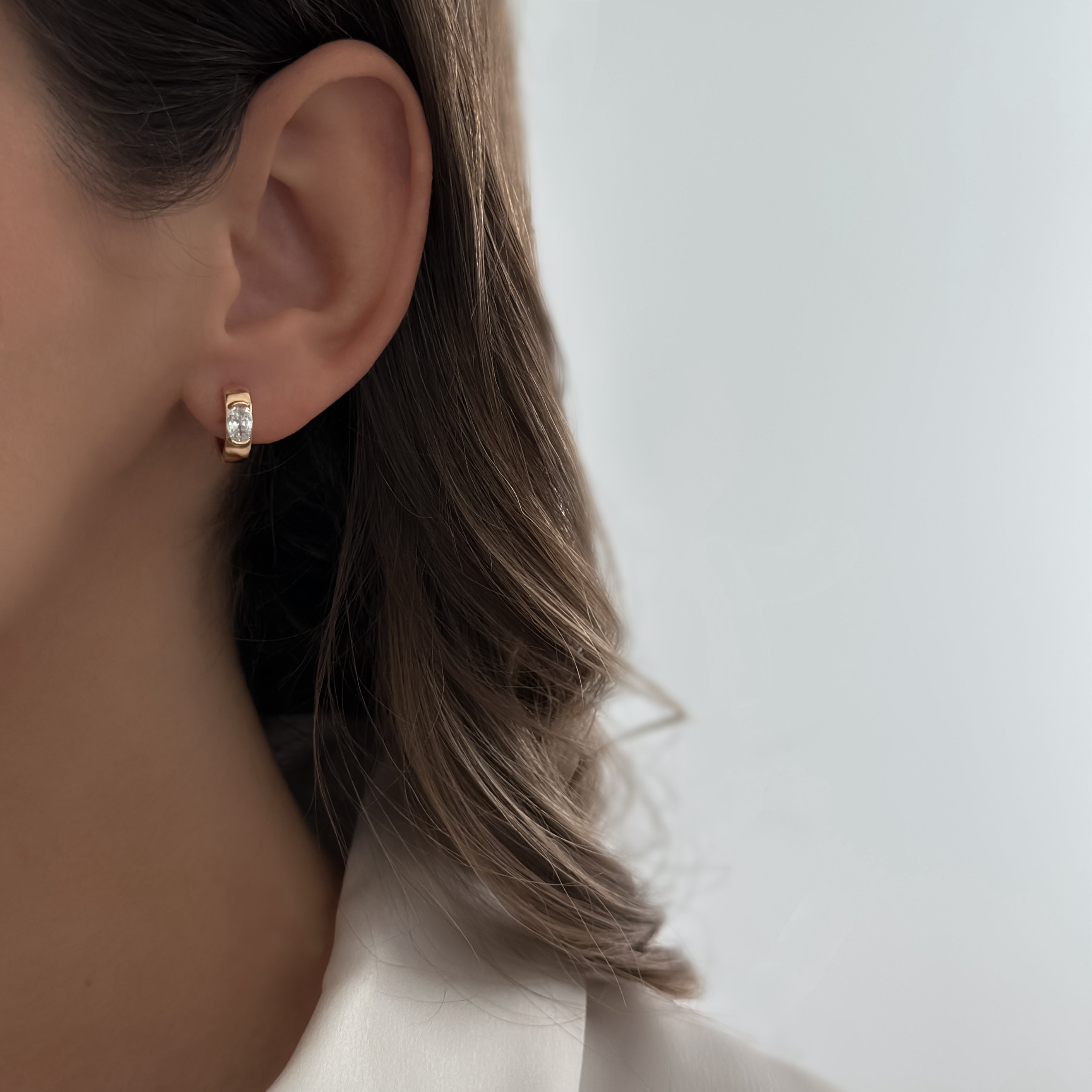 Mia Diamond Hoops
