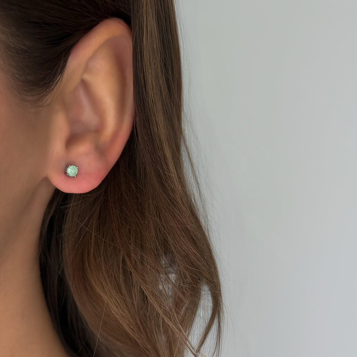 Tiny Candy Studs [Silver]