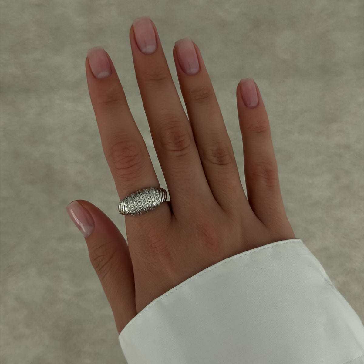 Radiance Dome Ring [Silver]