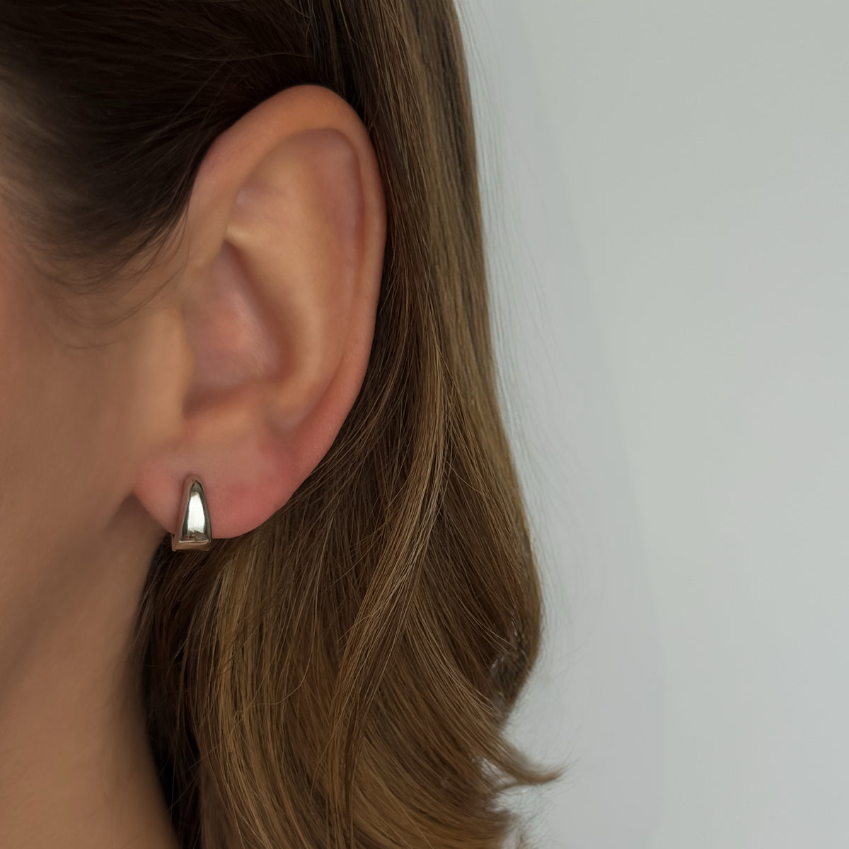 Mini Sharon Hoops [Silver]