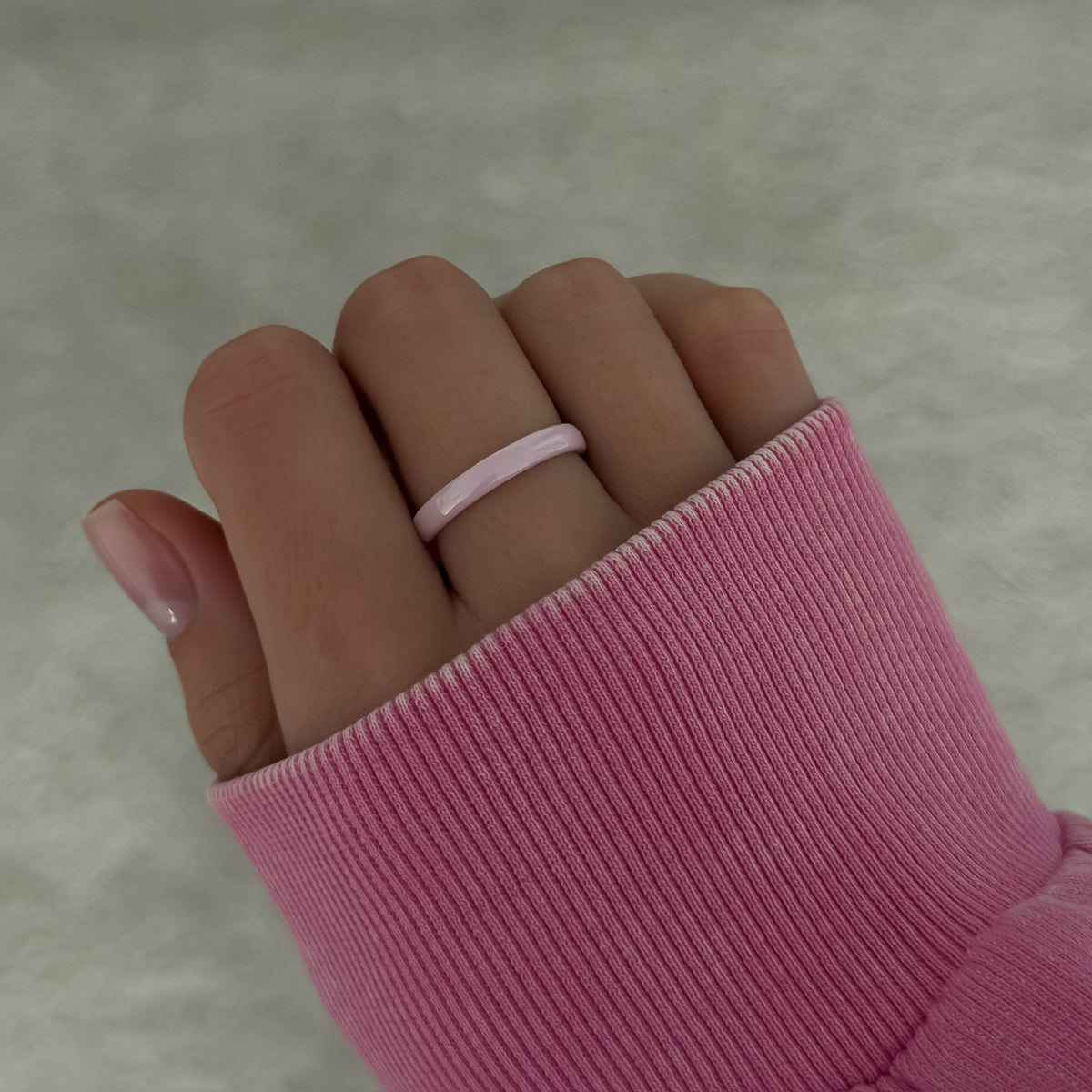 Ceramic Baby Pink Band
