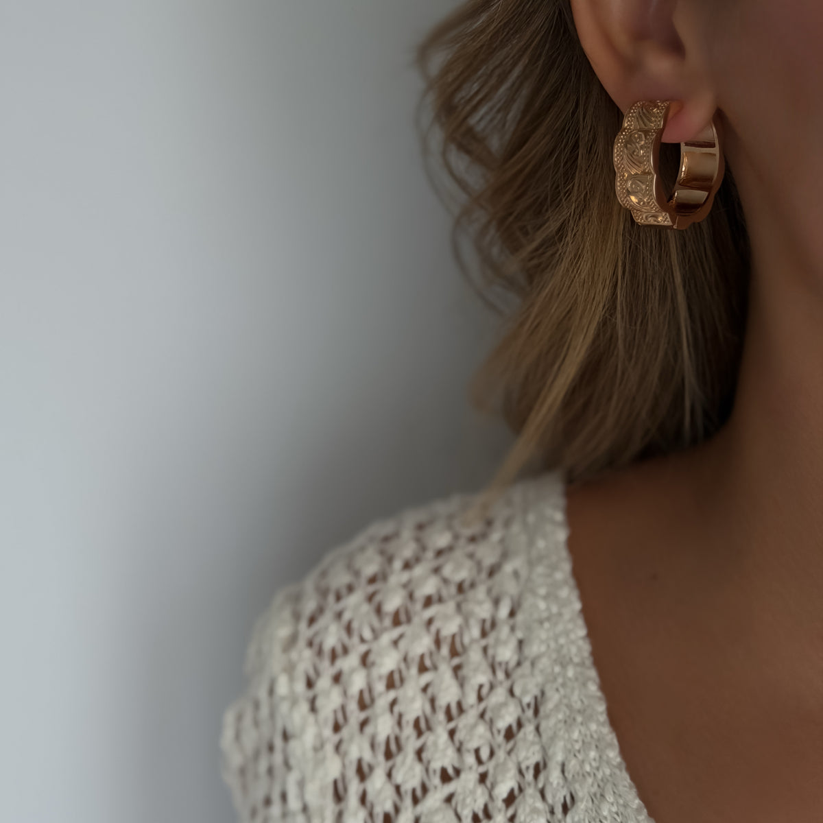 Ornate Hoops