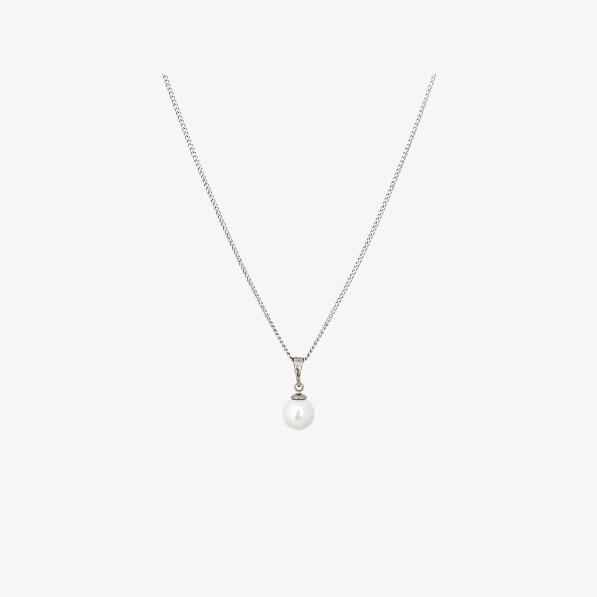 Pearl Necklace [Silver]