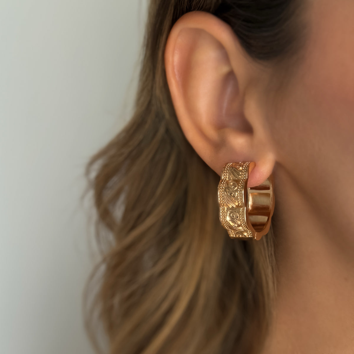 Ornate Hoops