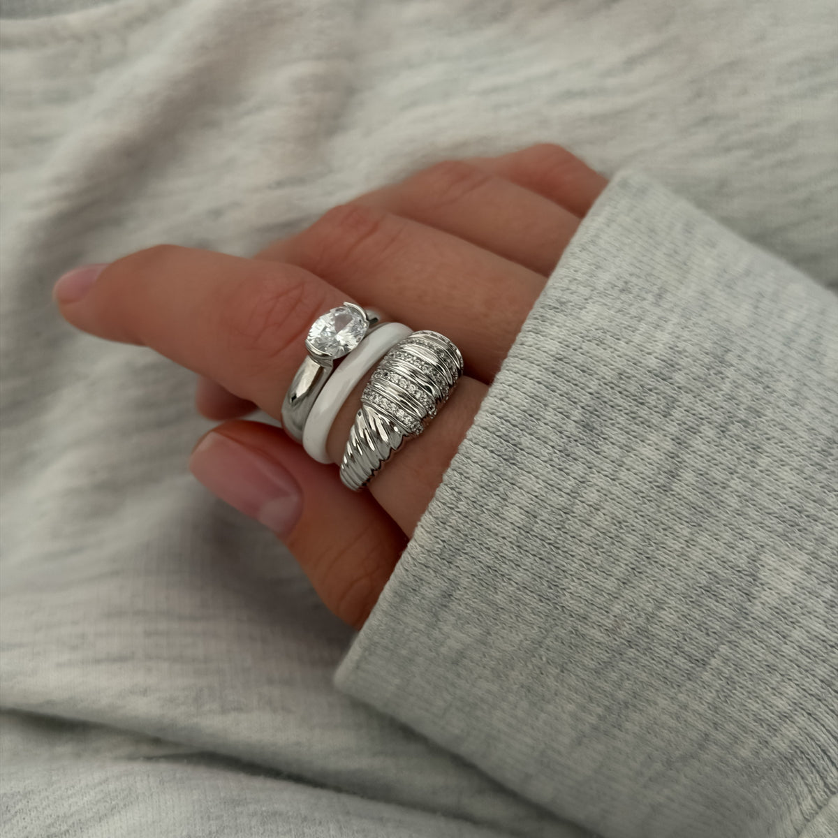 Radiance Dome Ring [Silver]