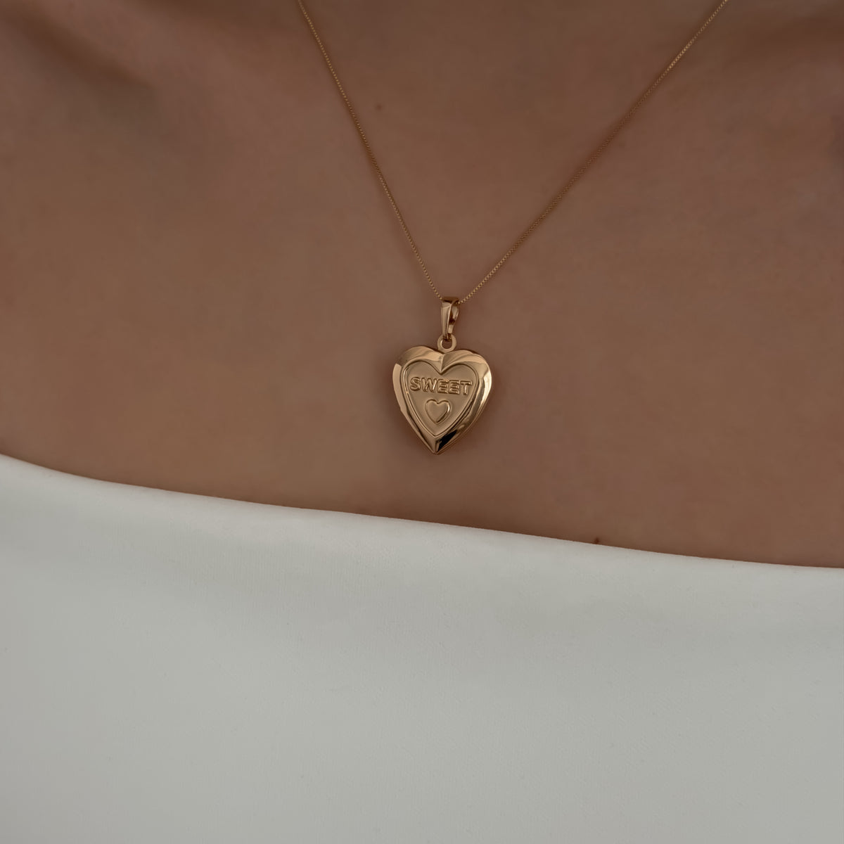 Sweet Locket Necklace