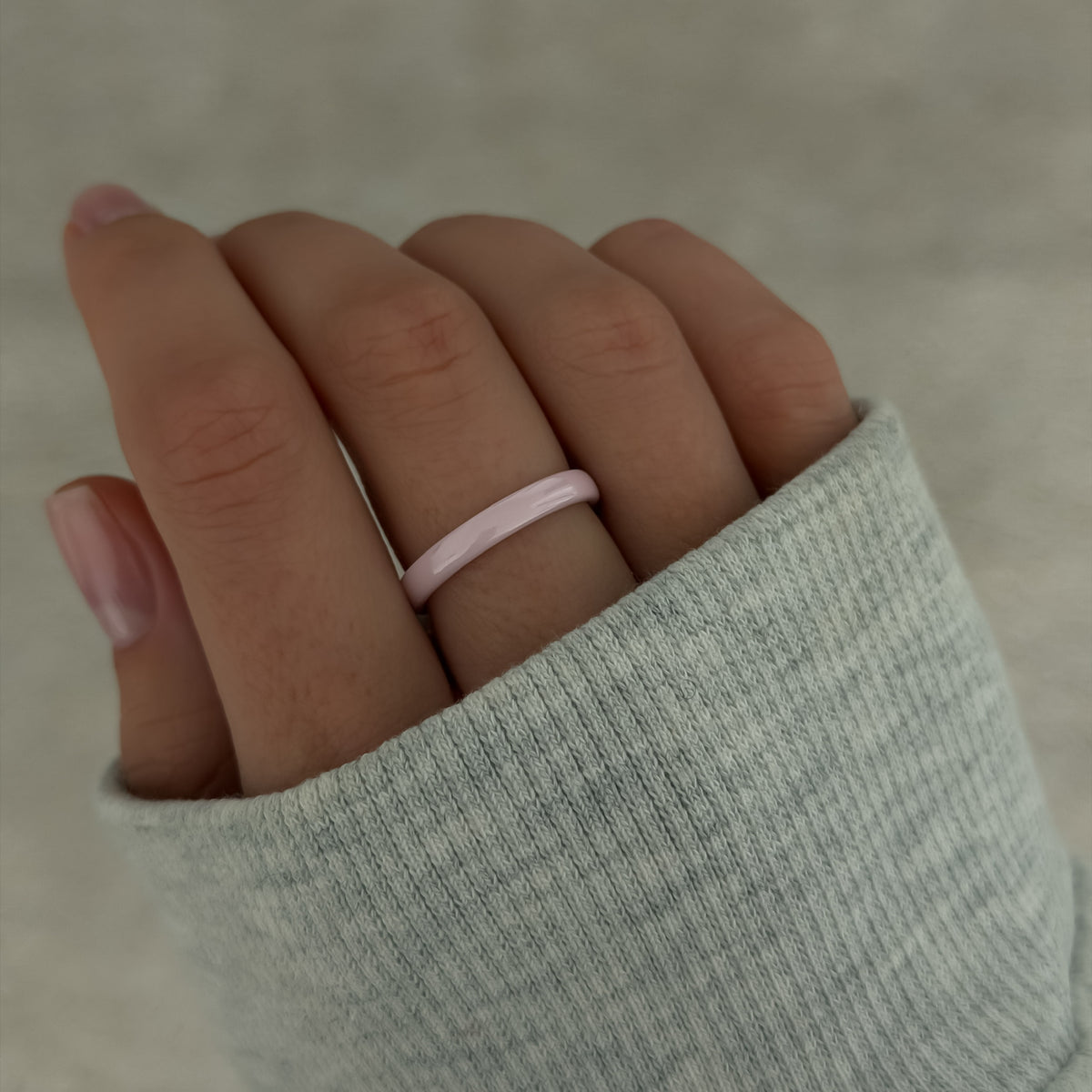 Ceramic Baby Pink Band