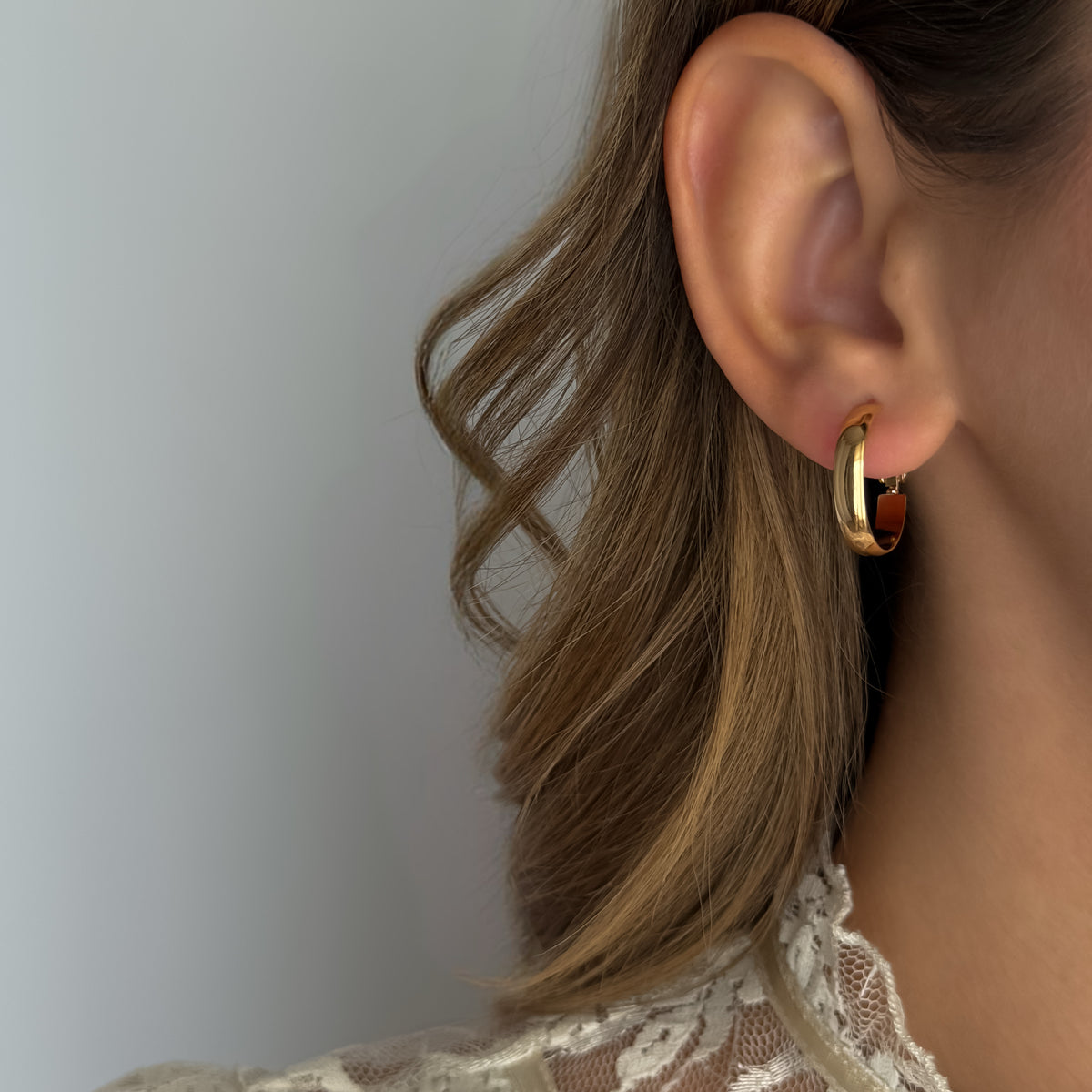 French Classy Mini Hoops