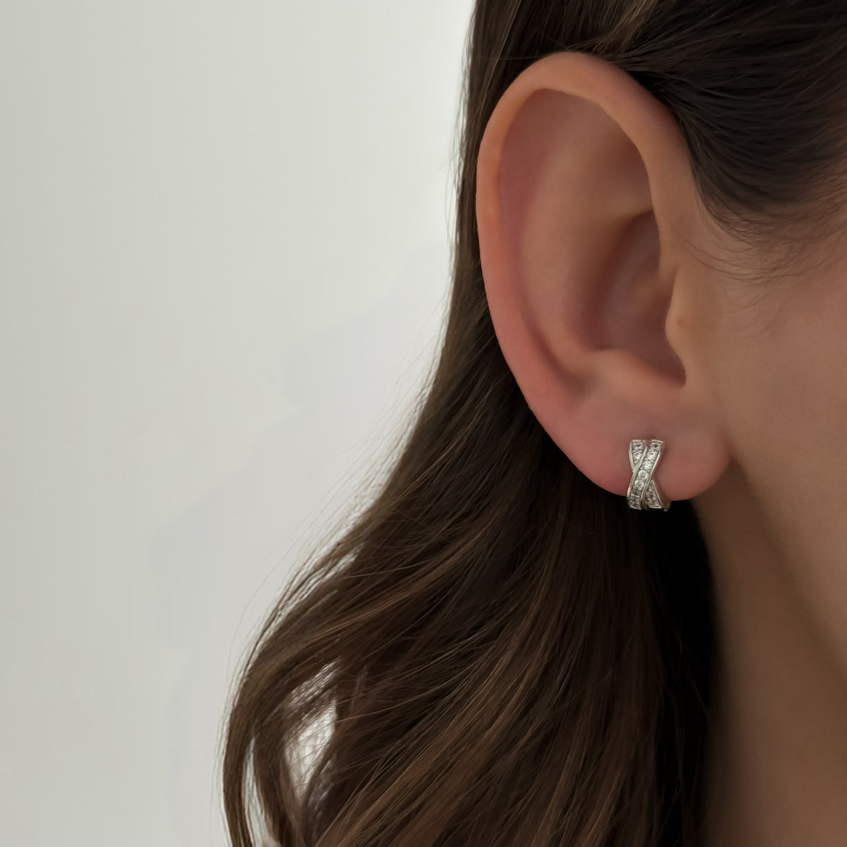 Bethany Hoops [Silver]