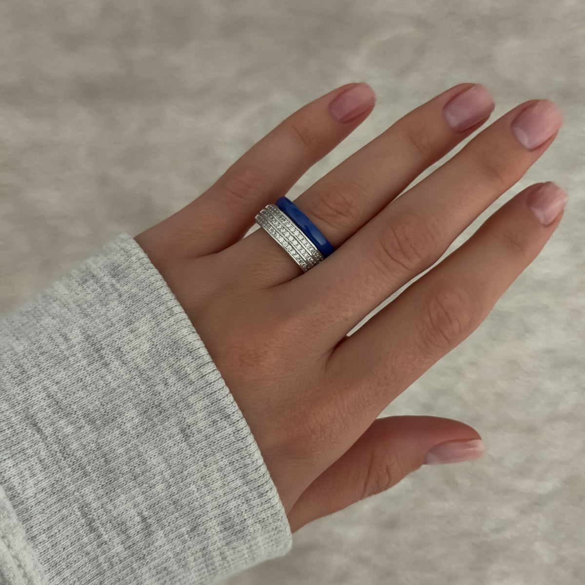 Triple Spark Band [Silver]