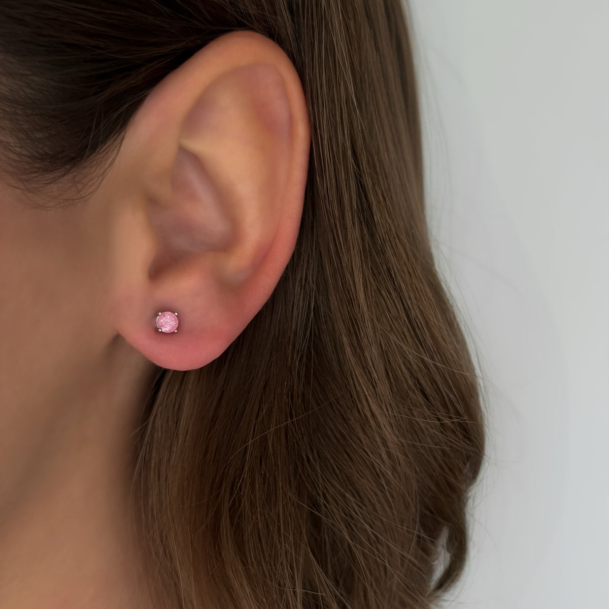 Tiny Candy Studs [Silver]