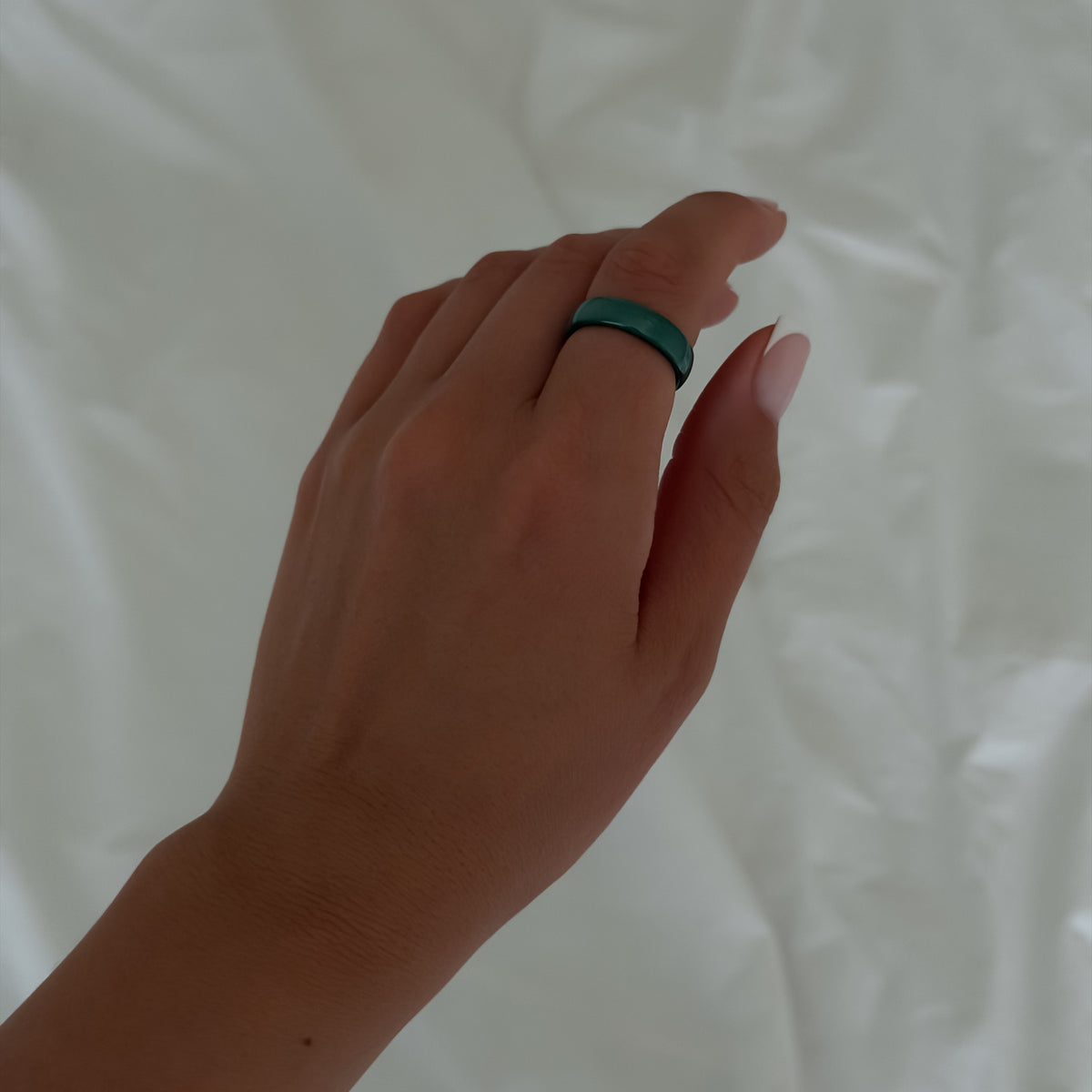 Ceramic Thick Forrest Band