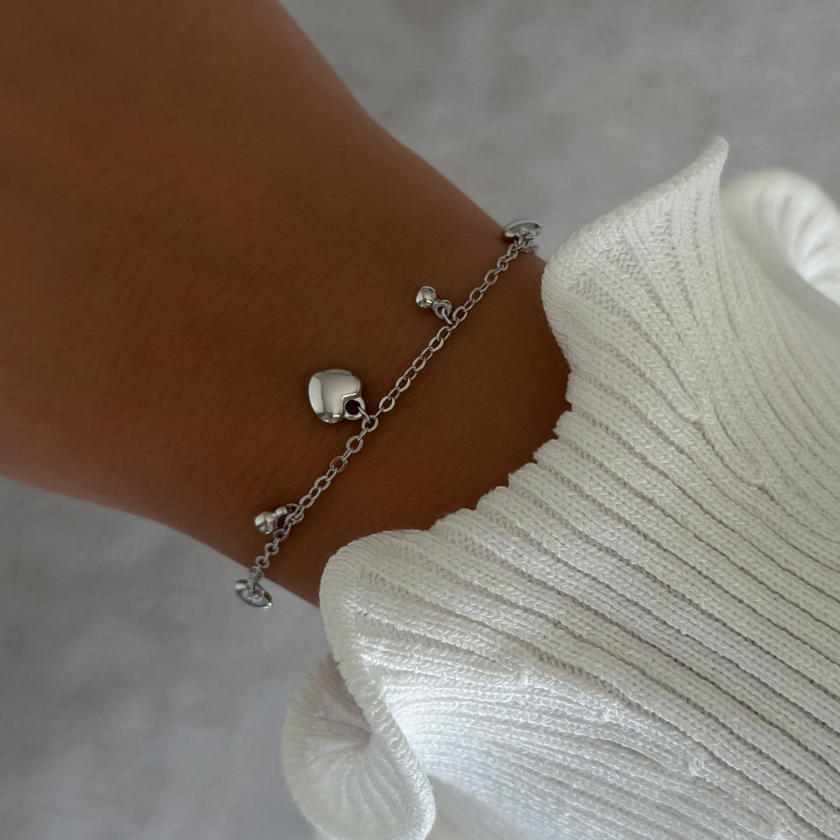 Sweetheart Bracelet [Silver]