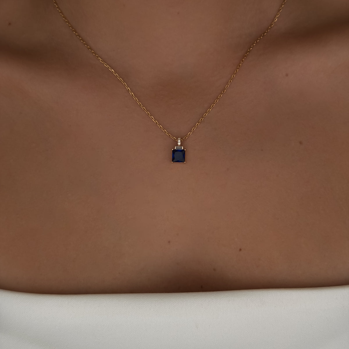 Sapphire Carat Necklace