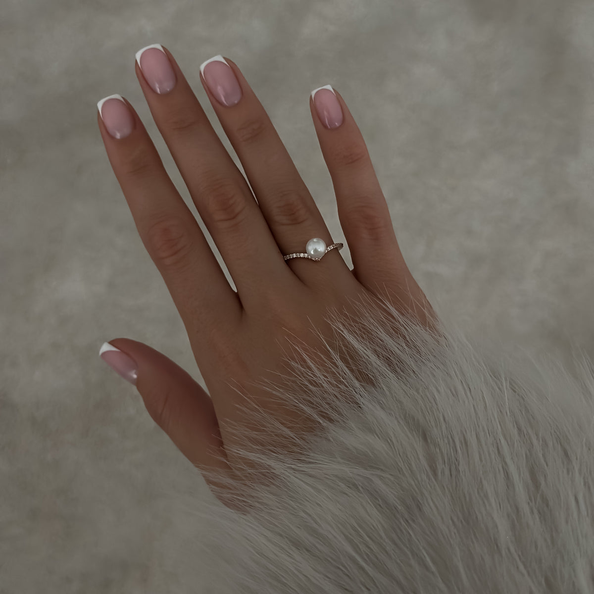 Pearl Tiara Ring