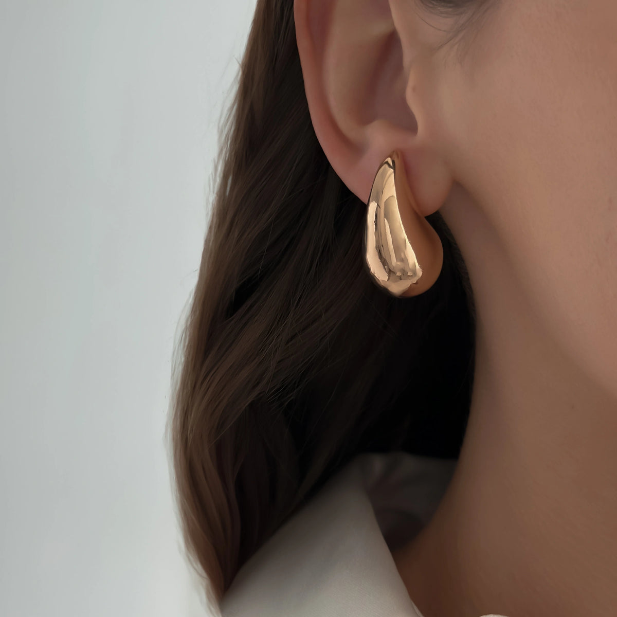 Teardrop Studs