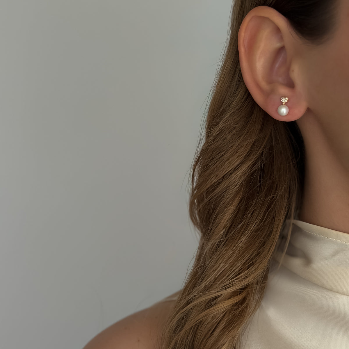 Lovely Pearl Studs