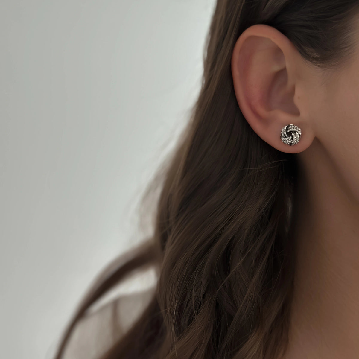 Mini Loop Studs [Silver]