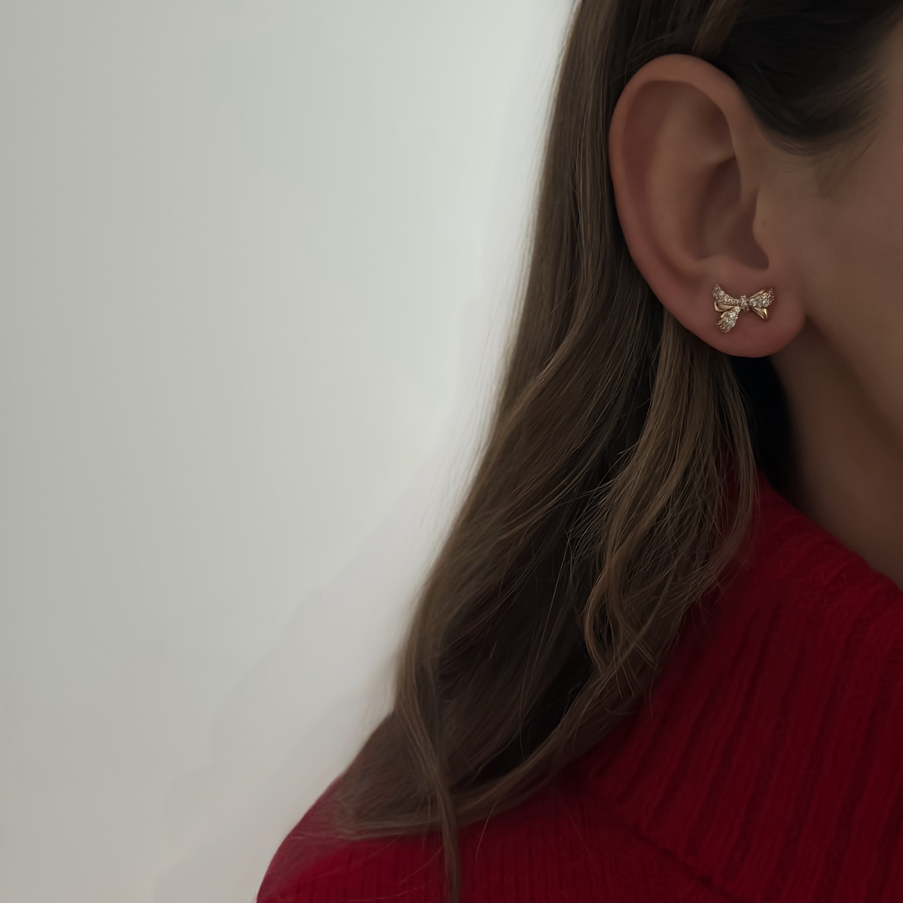 Tied Bow Studs