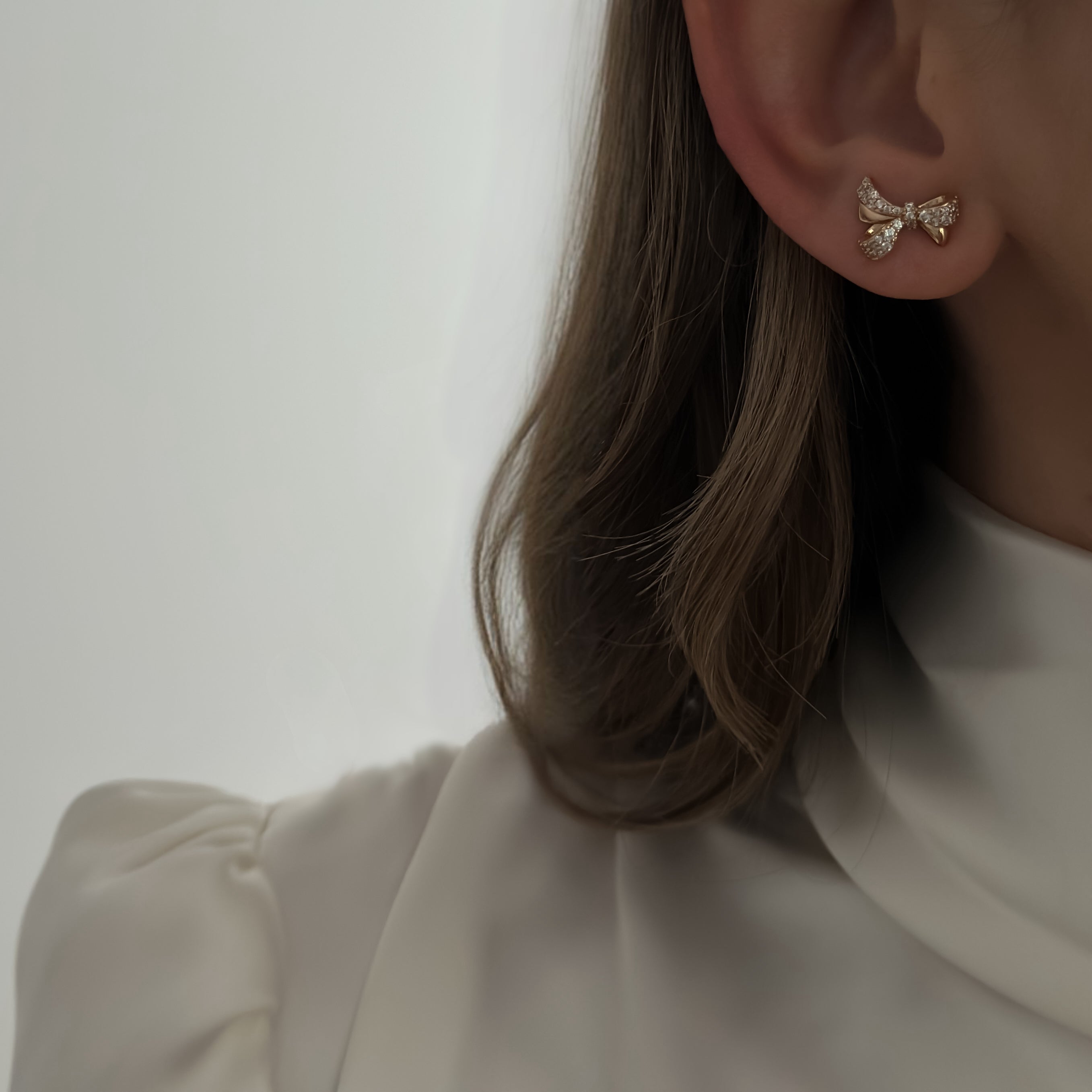 Tied Bow Studs