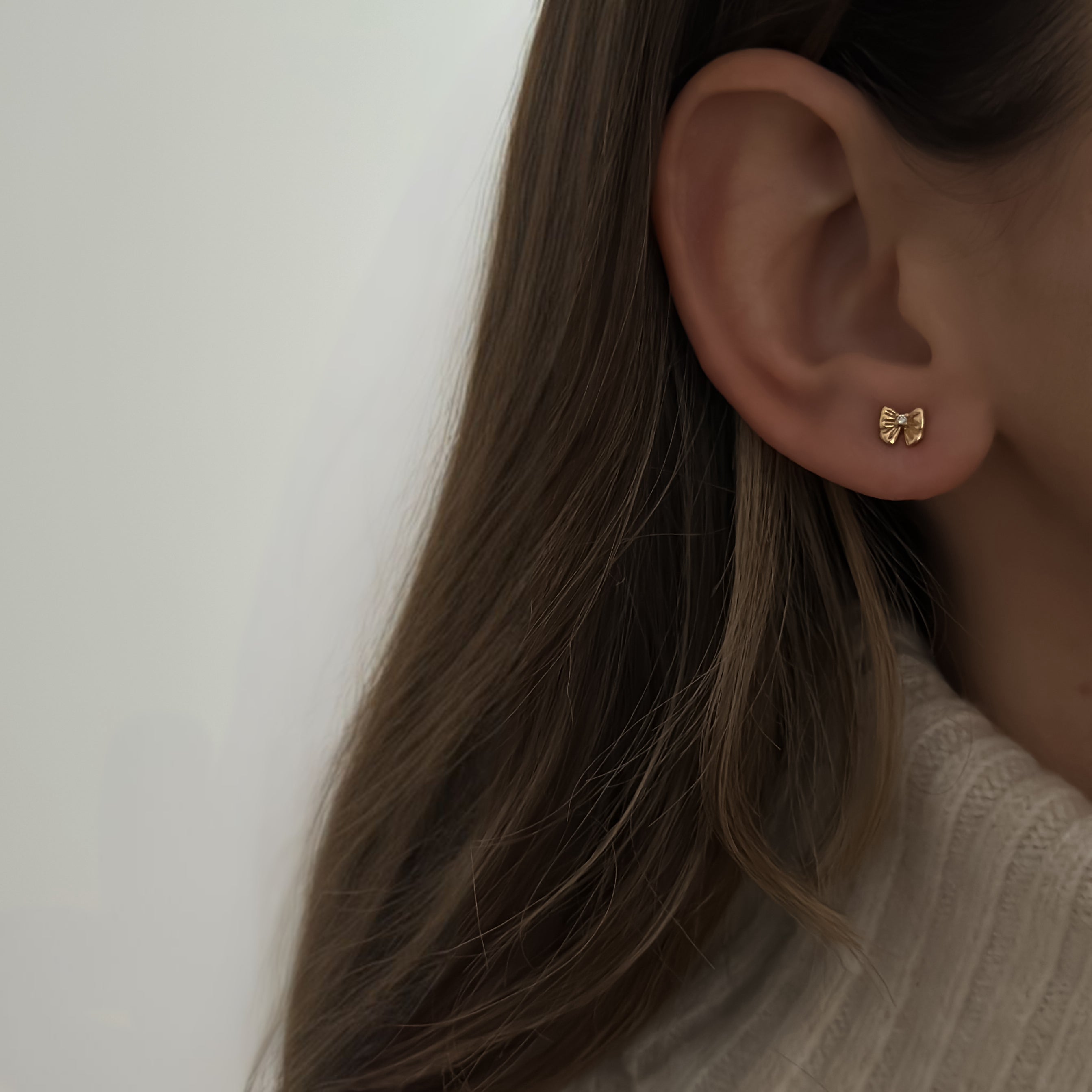 Cute Bow Studs