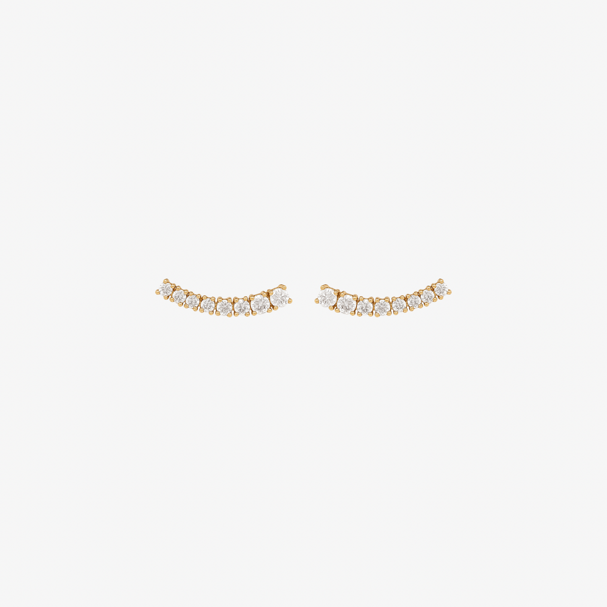 Crystal Arc Studs/Cuffs
