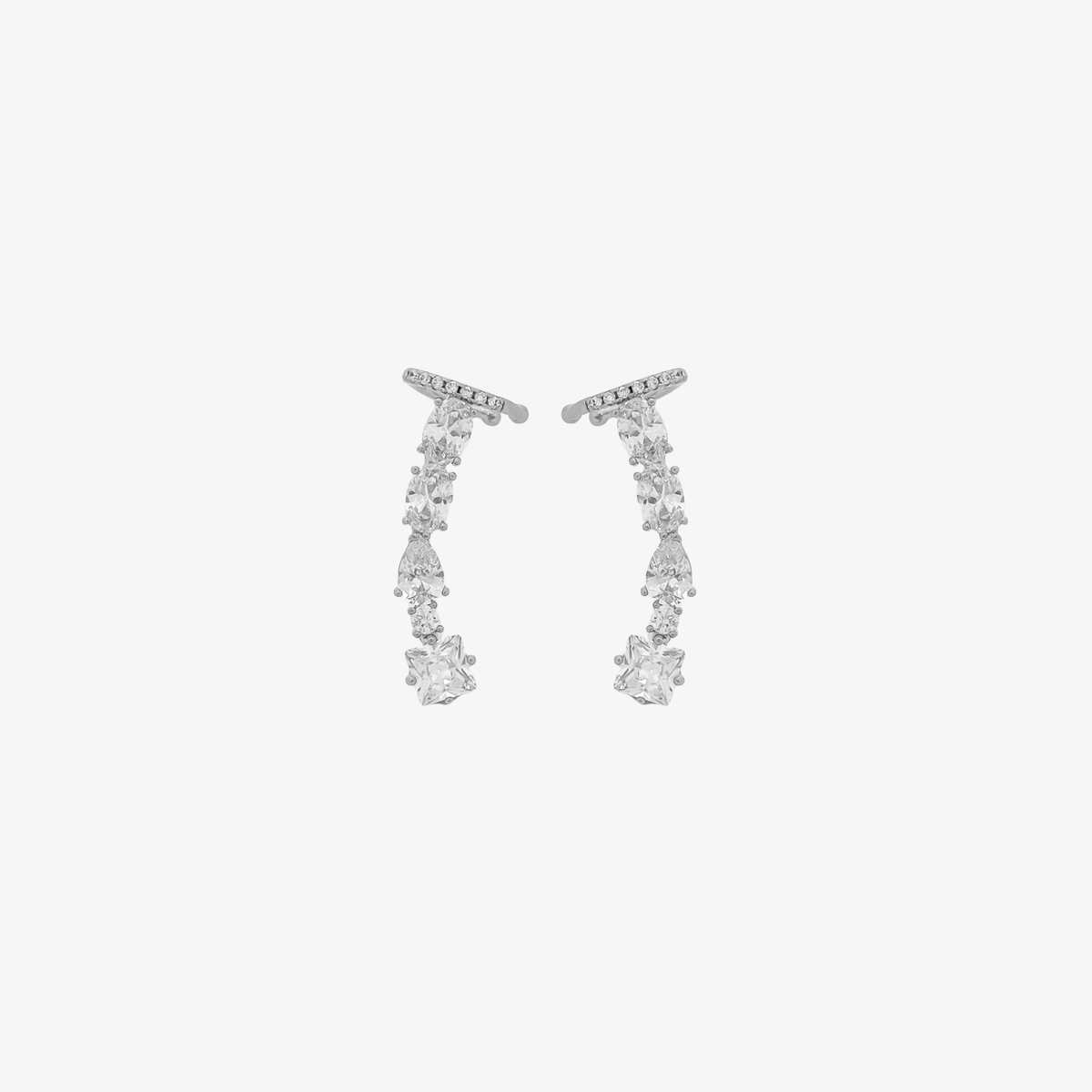 Party Ear Cuff [Silver] (szt)