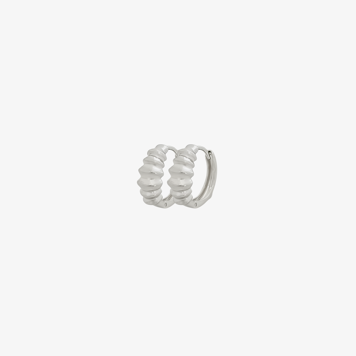 Brindle Hoops [Silver]