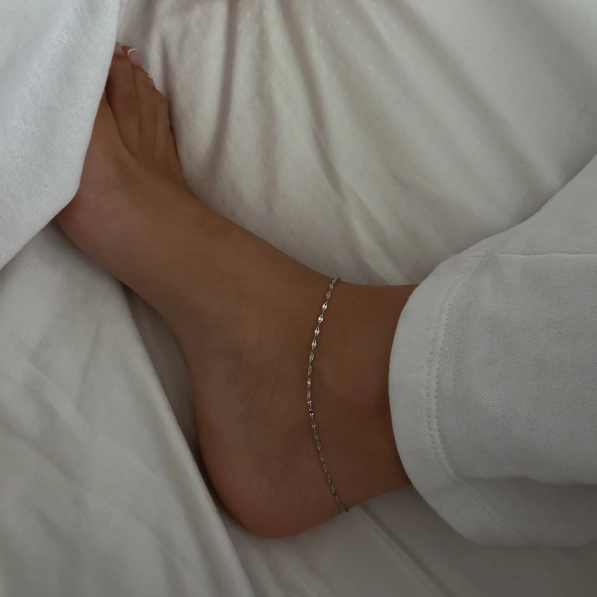 Madeleine Anklet [Silver]