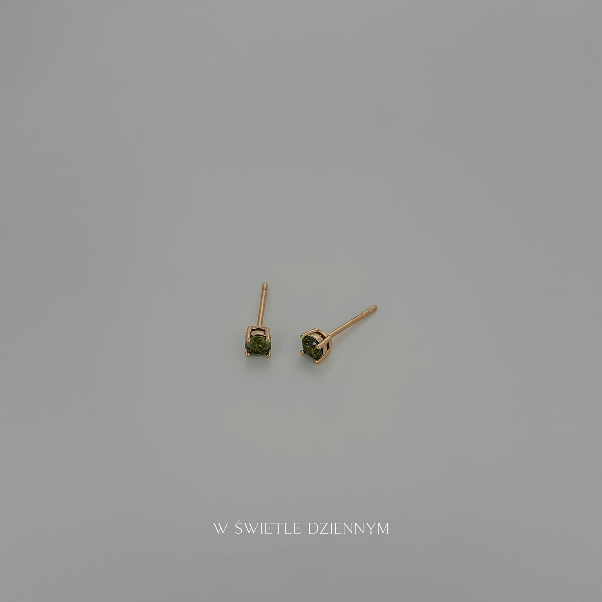Golden Pistachio Studs